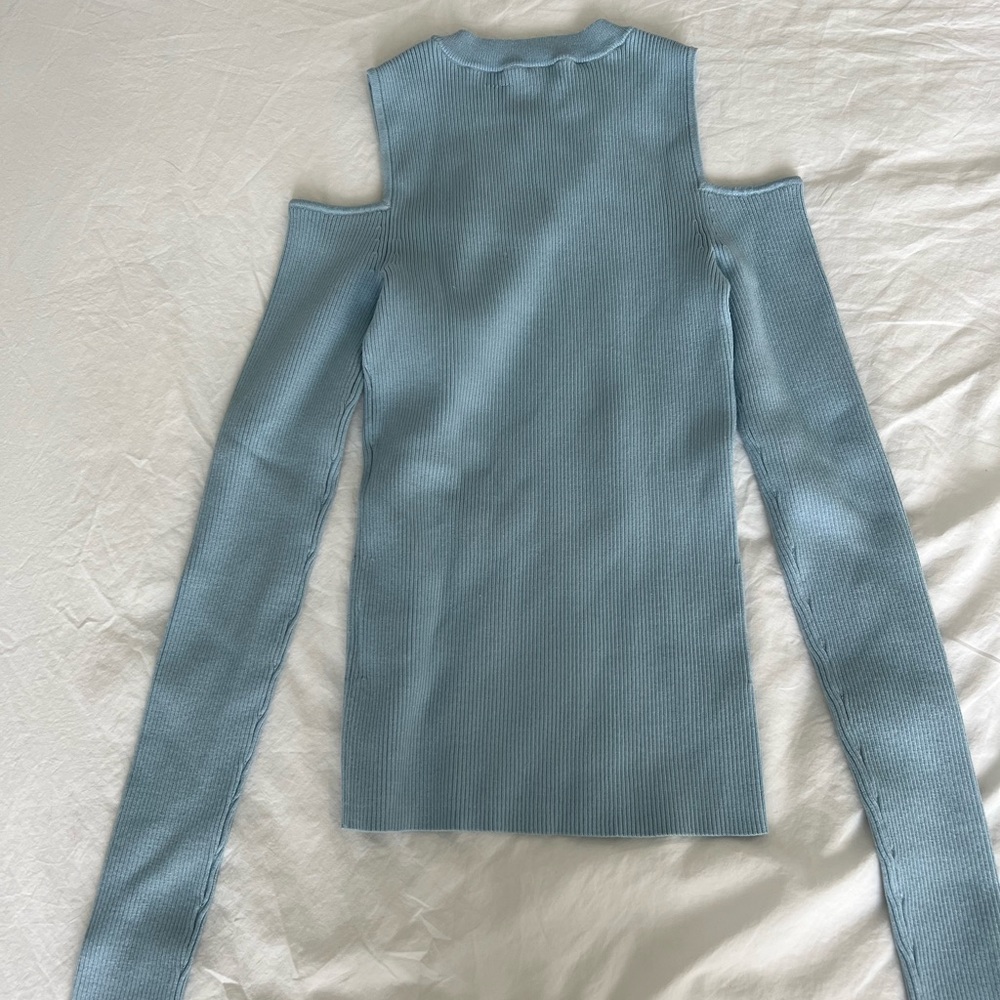 Blue Intermix Top - Picture 3 of 3